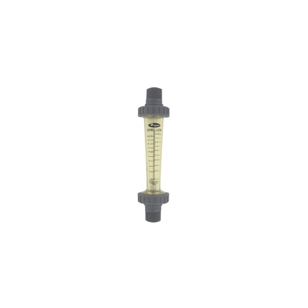 Dwyer Instruments Polycarbonate flowmeter, range 0.1-1 GPM (.5-4 LPM) water, 1/2" male NPT, 316 SS float. LFMA-01-A2 - main
